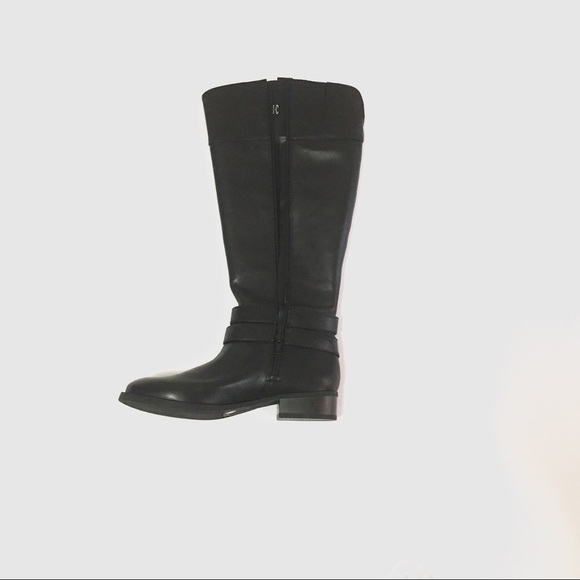 INC Womens Frankll Wide Calf Riding Boots Black 6M - Picture 4 of 8